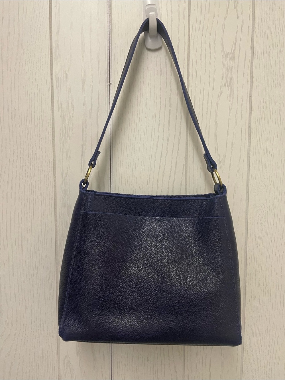 Portland Leather Small Triangle - Cobalt
